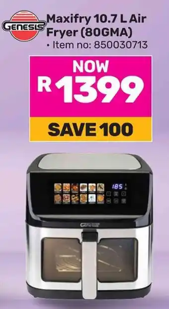 Game Genesis Maxifry Air Fryer offer