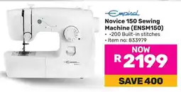 Game Empisal Novice 150 Sewing Machine offer