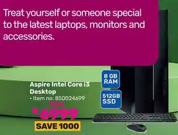 Game Acer Aspire Intel Core i3 Desktop offer