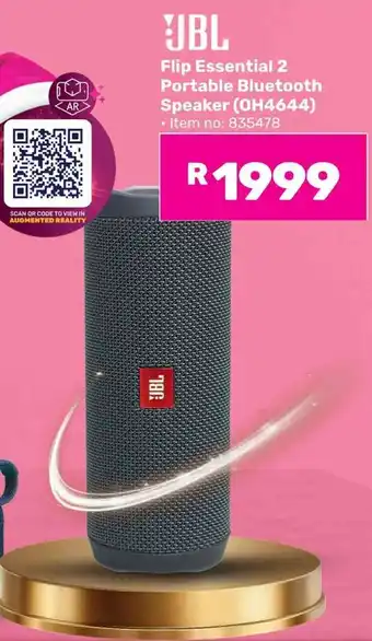 Game JBL Flip Essential 2 Portable Bluetooth Speaker offer