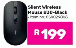 Game Rapoo Silent Wireless Mouse B30-Black offer