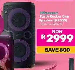Game Hisense Party Rocker One Speaker offer