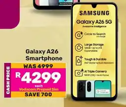 Game SAMSUNG Galaxy A26 Smartphone offer