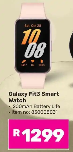Game Samsung Galaxy Fit3 Smart Watch offer