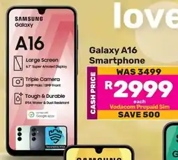 Game SAMSUNG Galaxy A16 Smartphone offer