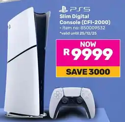Game PS5 Slim Digital Console offer