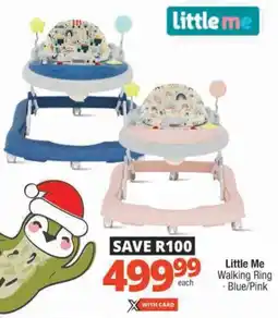 Checkers Little Me Walking Ring offer
