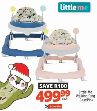 Checkers Little Me Walking Ring offer