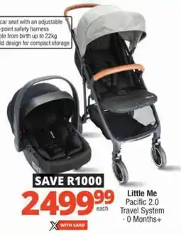 Checkers Little Me Pacific 2.0 Travel System offer