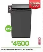 Fair Price Defy 8kg T/L MET W/Machine DTL165/156 22-316 offer