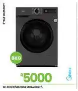 Fair Price Midea 8Kg Front Loader Washing Machine 22-333 offer