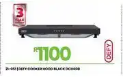 Fair Price Defy Black Cookerhood DCH60B 21-051 offer