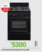 Fair Price Univa 60cm 4 Burner Gas Stove UG016 21-550 offer