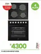 Fair Price Univa U336B Oven Hob Set 21-480 offer