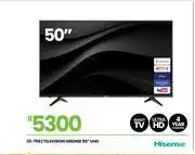 Fair Price Hisense 50 UHD Television 23-750 offer