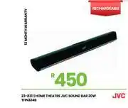 Fair Price JVC 20W Home Theatre Sound Bar THN324B 23-831 offer