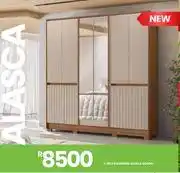 Fair Price Alasca 6 Door Wardrobe 1-286 offer