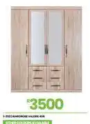 Fair Price Valerie 4 Door Wardrobe 1-252 offer