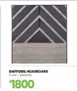 Fair Price Daffodil Headboard 8-458 offer