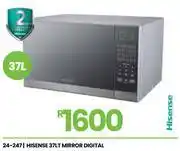 Fair Price Hisense 37Ltr Mirror Digital Microwave 24-247 offer