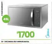 Fair Price Midea 45Ltr Mirror Digital Microwave 24-245 offer