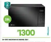 Fair Price Hisense 28Ltr Microwave 24-026 offer