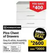 Builders Warehouse Home & Kitchen Pico Chest Of Drawers (850014378) offer