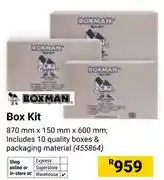 Builders Warehouse Boxman Box Kit 870mm x 150mm x 600mm (455864) offer