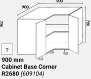 Builders Warehouse Home & Kitchen 900mm Cabinet Base Corner Floor Units (609104) offer