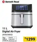 Builders Warehouse Bennett Read 11L Digital Air Fryer (850028853) offer