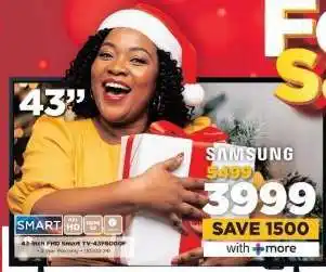 HiFi Corp Samsung 43-inch FHD Smart TV offer