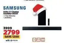 HiFi Corp Samsung Dolby 3.1 Channel Soundbar B650F offer