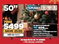 HiFi Corp 50-inch OLED 4K TV-500690 offer