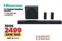 HiFi Corp Hisense 5.1 Channel Soundbar HS510 offer