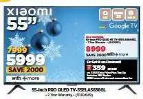 HiFi Corp 55-inch PRO QLED TV-55ELA5836GL offer