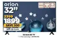 HiFi Corp Orion 32-inch HD TV offer
