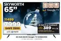 HiFi Corp Skyworth 65'' Google TV offer