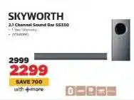 HiFi Corp SKYWORTH 2.1 Channel Sound Bar SS330 offer