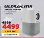 HiFi Corp Ultra-Link Portable Projector offer