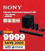 HiFi Corp Sony 5 Speaker Theatre Sound System HT-S20 offer