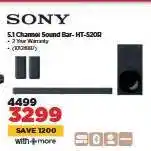 HiFi Corp Sony 5.1 Channel Sound Bar- HT-S20R offer