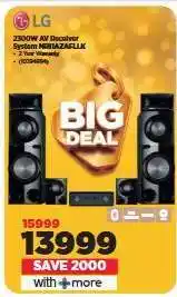 HiFi Corp LG 2300W AV Receiver System NR182AFLK offer