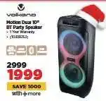 HiFi Corp Volkano Motion Dual 10 BT Party Speaker offer