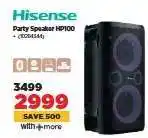 HiFi Corp Hisense Party Speaker HP100 offer