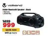 HiFi Corp Volkano Adder Bluetooth Speaker - Black offer