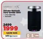 HiFi Corp Volkano X Portable Bluetooth Party Speaker S800 offer