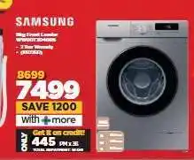 HiFi Corp Samsung Big Front Loader WW70T4040SS offer