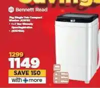 HiFi Corp Bennett Read 7kg Single Tub Compact Washer JCW122 offer