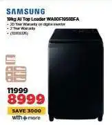 HiFi Corp Samsung 18kg AI Top Loader WA80F5S8EFA offer