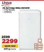 HiFi Corp Univa 81L Bar Fridge White USD120W offer